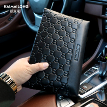 Kermacron 2020 new mens handbags genuine leather soft leather handbags for business casual cow leather letters enveloping mens bags
