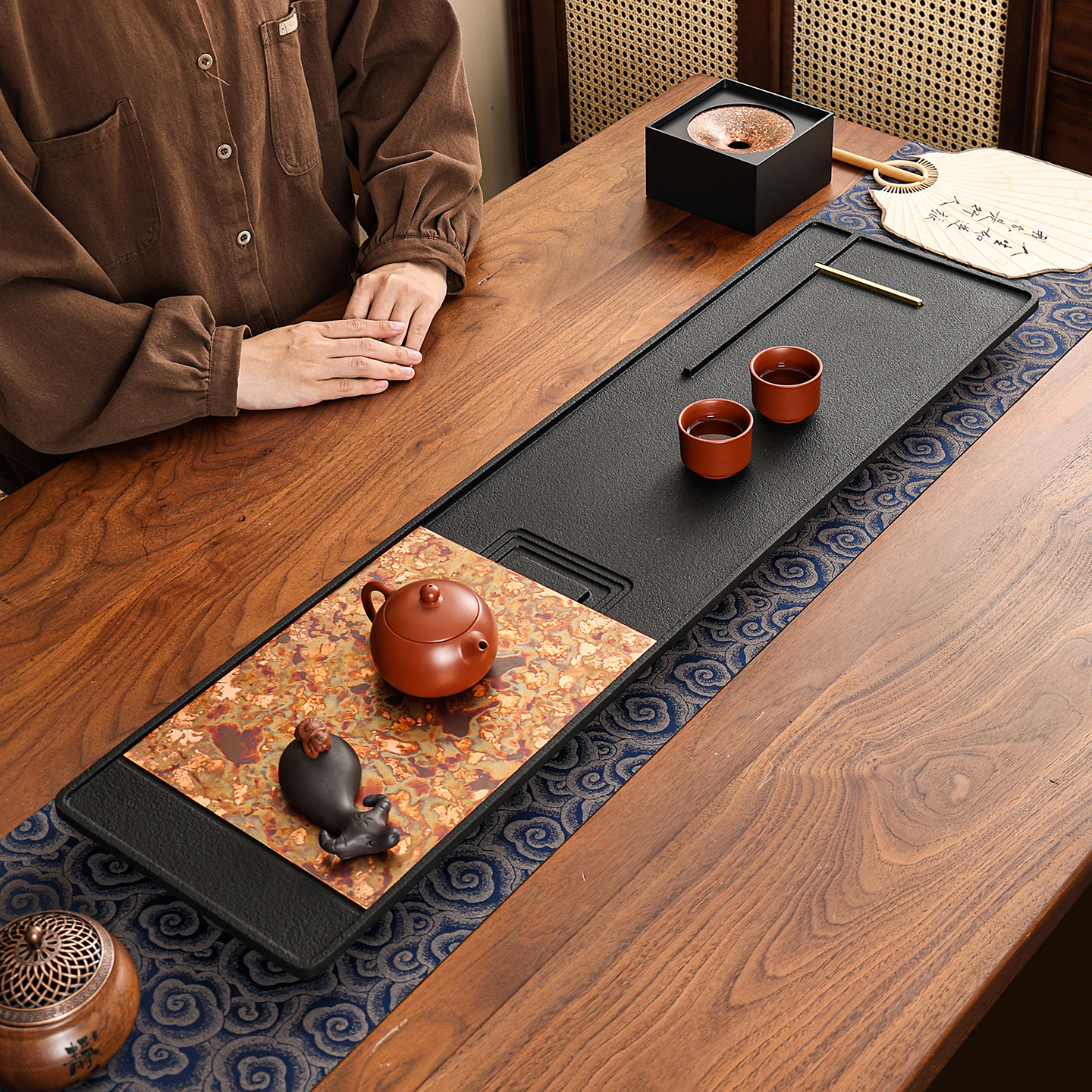 黑金石茶盘轻奢款-黑金石茶盘轻奢款促销价格、黑金石茶盘轻奢款品牌- 淘宝