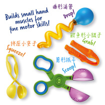 Spot USA learning Aid Hand Grasp Fine Motion Training Early Education Clip lr Toys 3