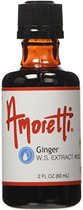 Amoretti Ginger Extract 2 Ounce Amoretti Ginger Extract
