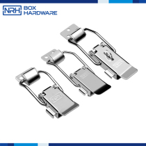 304 stainless steel spring fuse buckle lock box buckle door buckle fixed pull lock industrial lock hardware