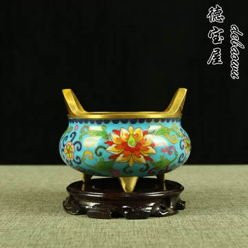 景泰蓝掐丝珐琅香炉-景泰蓝掐丝珐琅香炉促销价格、景泰蓝掐丝珐琅香炉