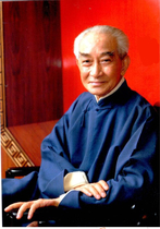 High-definition Nan Huaijin teacher law photo picture Chinese Master Nan Huaijin portrait hanging painting version of the old photo of the South teacher
