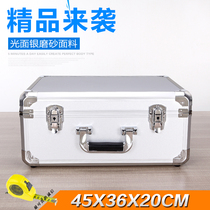 Large hardware toolbox portable instrument equipment box product display box aluminum alloy box model storage box