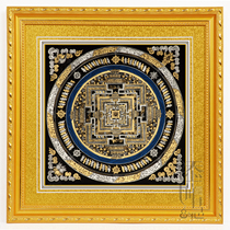 Tian Fuhui Buddha portrait Marriage portrait Tibetan Buddhism Tantric Kalachakra altar city Mandala Mandala 0