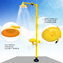 Industrial ABS plastic eye washer Anti-corrosion and acid resistance laboratory Emergency flush-type spray eye washer factory inspection