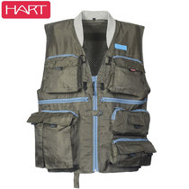 Good British HART outdoor multi-bag vest men waterproof quick-drying fishing vest windproof ultra-light photography waistcoat