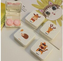 Contact lens care box Companion box Contact lens box Contact lens box Forest Paradise cartoon 1817