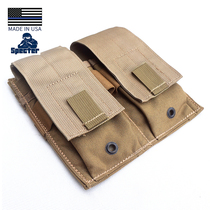 US-made military version of Specter USMC double bag military fan accessory bag tactical vest MOLLE bag
