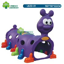 Kindergarten childrens tunnel crawling early education toys large outdoor playground indoor elf Caterpillar drilling hole