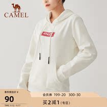 Camel sports sweater 2021 casual plus velvet pullover men and women with hooded loose autumn jacket sports coat