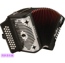 American imported musical instrument accordion and coming accordion Hohner and Lai 31 key diatonic scale G C F
