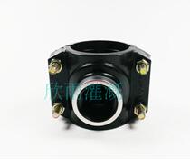 90*1 2-110*3 saddle PP increase port connection three-way emergency repair water separator PE pipe bypass with thread buckle PVC