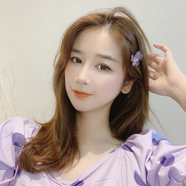  2020 new three-dimensional hairpin simple side clip bangs clip hair clip Korean female travel hairpin headdress side clip