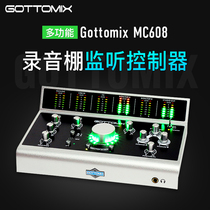 Song picture Gottomix MC608 Studio listening controller with intercom support listening to wet recording dry