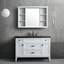 Hengjie simple bathroom cabinet combination toilet hand washing basin cabinet washing table bathroom cabinet floor standing