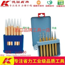  German K brand 14424-120 130 Installation awl 6-pack group Center punch sample punch fitter punch sharp chisel