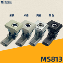 Telescopic tongue lock compression turning train lock electric cabinet door lock one-word lock MS813