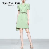 sandro josie professional suit womens summer temperament goddess fan shorts fashion fried street thin section short uniform