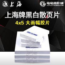 Shanghai 4x5 black and white film domestic GP3 film Film Film 4*5 large format Blade film darkroom