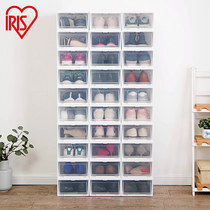 Japan Alice shoe box storage box AJ home 20 sets transparent thick multi-layer Alice plastic shoe cabinet