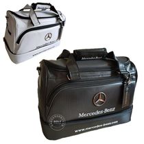 Mercedes-Benz Golf Clothes Bag Pu Double Shoe Bag Shoulder Travel Bag Large Space Clothes Bag Backpack Tote Bag