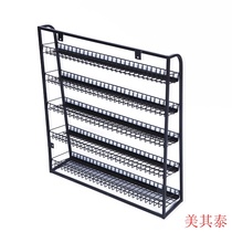  Supermarket cashier Chewing gum desk front shelf Snack and beverage small shelf Convenience store front desk chocolate display rack