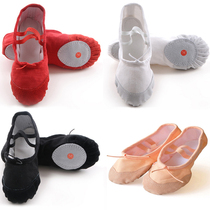 Adult childrens dance shoes exercise shoes Ballet Cats claw shoes gymnastics shoes Chinese dance shoes professional grade shoes canvas