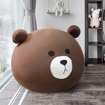 Light and shadow flow years lazy man sofa children cartoon bean bag bedroom small cute Net Red single tatami lying chair