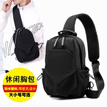 New Chest Bag Mens Han Version Slanted Satchel Boomer Single Shoulder Casual Large Capacity Backpack Fashion Small Waterproof Male Bag
