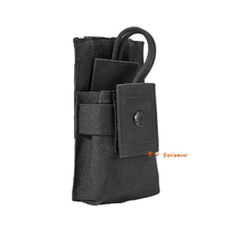 COP soup tactical radio sleeve Velcro MOLLE strip walkie talkie bag belt vest universal accessories