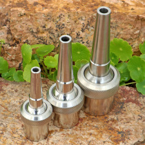 304 stainless steel inner wire interface universal direct water column nozzle sprinkler high pressure flushing irrigation water gun nozzle