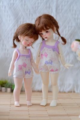 taobao agent Toffee and sugar doll clothing BJD 6 points small 6 points cute baby clothes fitness clothes swimsuit free shipping