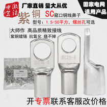 tong bi SC4 6 16 25 35 50 square-8 10 12 16 kui kou tong xian er tin short-term nasal terminal