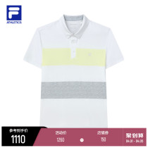 FILA ATHLETICS Official Man Short Sleeve POLO 2022 Summer New Casual Golf