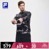  FILA ATHLETICS FILA official mens sweater 2021 autumn new sports knitted pullover