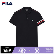  FILA FILA mens short-sleeved POLO 2021 autumn new short-sleeved pullover classic casual POLO shirt