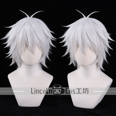 taobao agent Lincoln YouTuber Rainbow Society Gamers Geye Cos wig Ge Ye Yin White