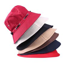 Little eaves fishermans hat dust breathable hat men tourist fashion hat can print logo words to wear rope fishermans hat