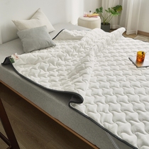 Thai natural latex mattress soft cushion thin tatami mattress cushion is home foldable white protective cushion
