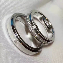 18K gold diamond ring wedding diamond on the ring men Section 1 karat finds engagement platinum qun xiang