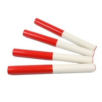Batton track and field competition standard PVC baton 100 meters pass red and white high strength plastic durable