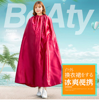  Swimming clothes change artifact Beach clothes change cover outdoor outdoor clothes change cover cloth outdoor clothes change cloak female portable