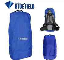 Blue field outdoor mountaineering back cover large fully enclosed conservice rain cover pallet bag dust cover