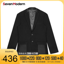 (Shopping mall with the same model) Qiqi Brand Brand SevenModern business leisure mens suit suit