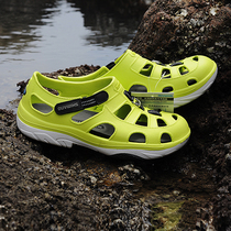 Summer new fishing shoes non-slip sea fishing boat fishing hole shoes Luya rock fishing casual sandals wear-resistant and breathable