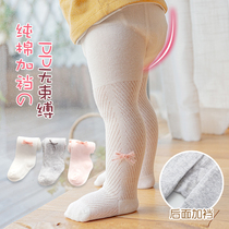 Baby bottling socks spring and summer thin cotton thin summer baby pantyhose big pp Princess stockings mesh socks