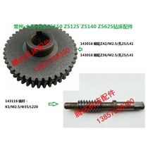 Changzhou Dahe Dandong Z5150 Z5125 5140 drilling machine accessories 143016 worm gear Z42 143116 worm