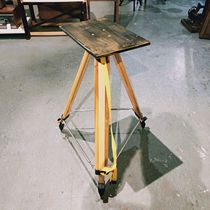 Retro vintage wood 16mm 8mm film projector tripod wooden tripod