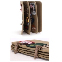 Velcro chapter consolidation board morale chapter tactical storage board armband stick board set of 4 18 * 27cm